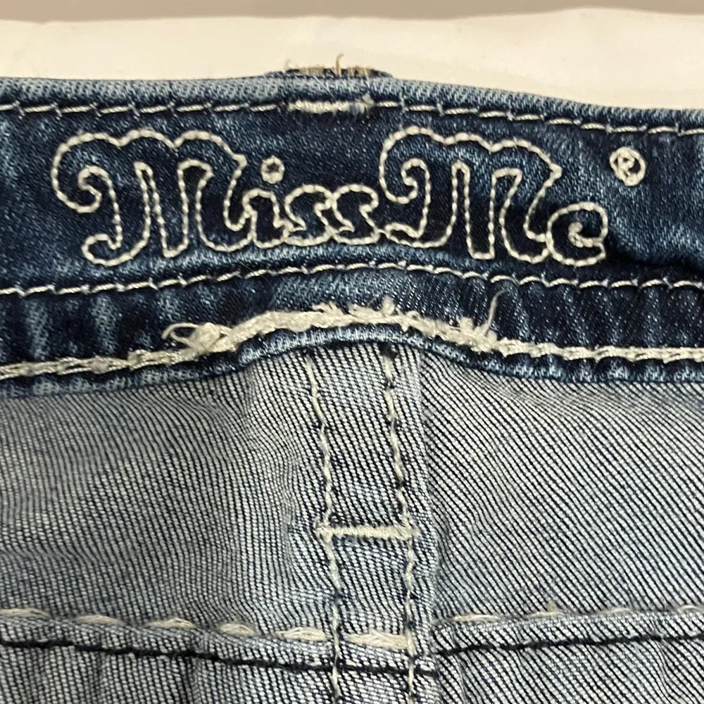 Miss Me Dark Blue Embellished Jeans - Picture 10 of 11